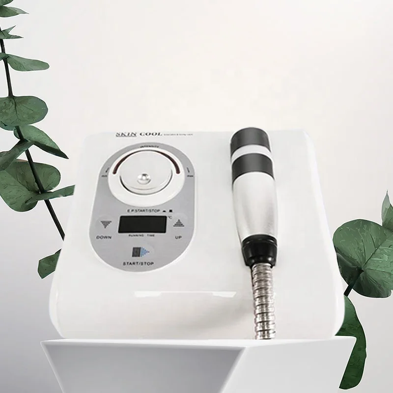Korean Hot And Cold Microcurrent Face Lift Cryo Facial Machine