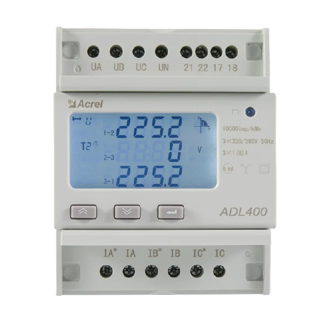 Acrel ADL400 industrial dedicated energy meter din rail power meter 80A electronic energy meter