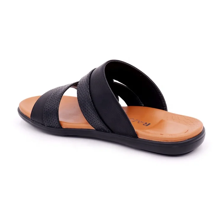 High quality fancy stylish protect hiking men sandals pu leather soft sole