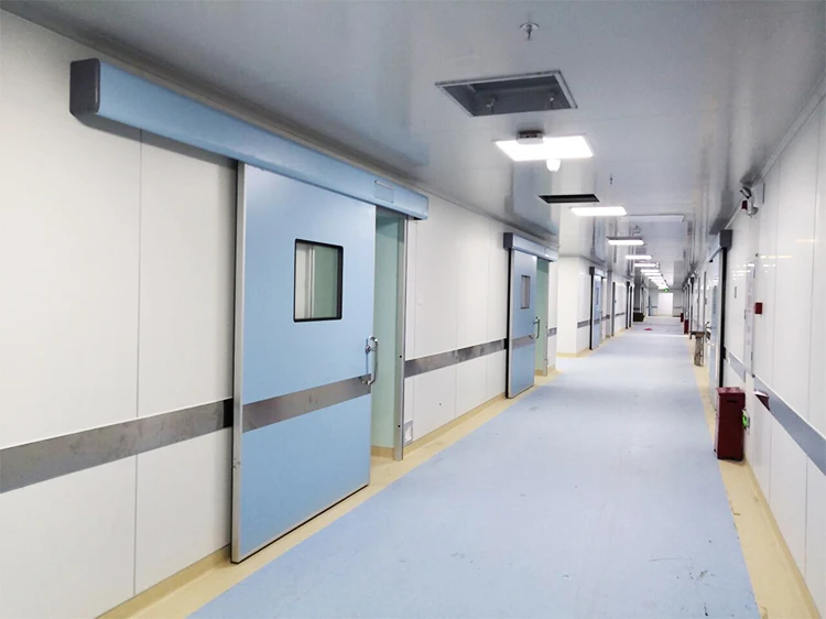 Aluminum swing doors for hospital lab pharmaceutical dust-proof hospital operating room door