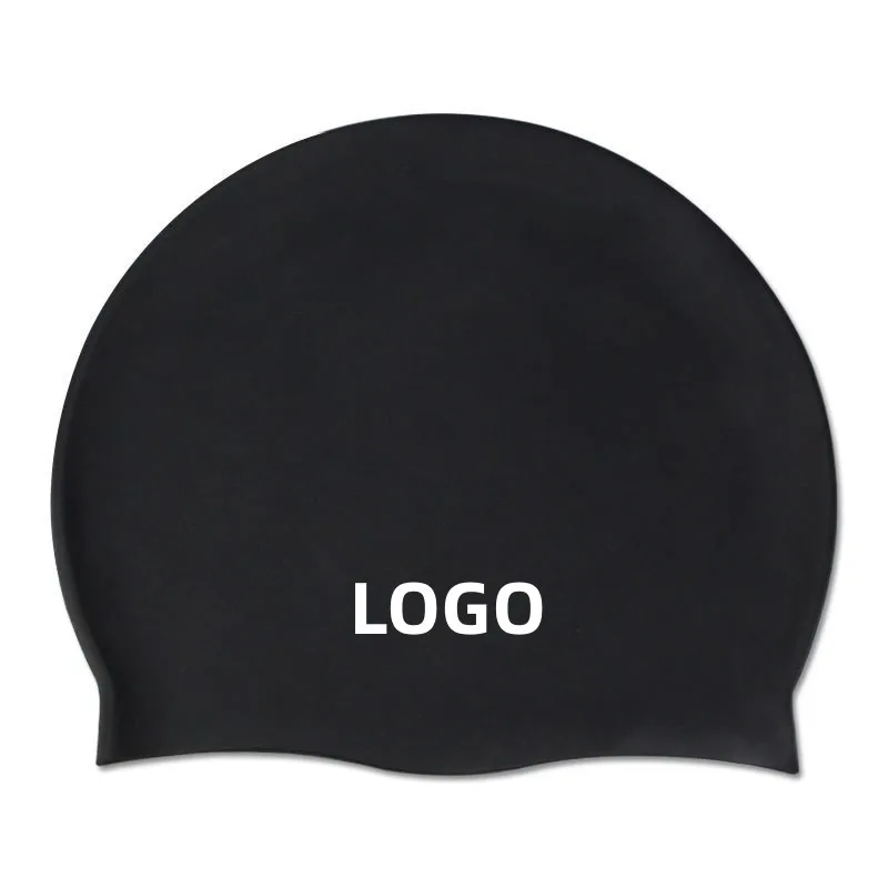 High Quality Swimming Caps Waterproof Ear protection Cap Cover Ears Hair protection for Men Adult Silicone