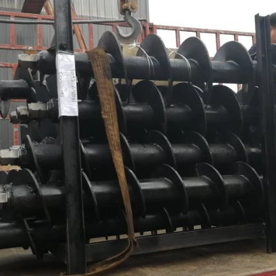 DTH drill  long auger for excavator or hydraulic hoisting machinery