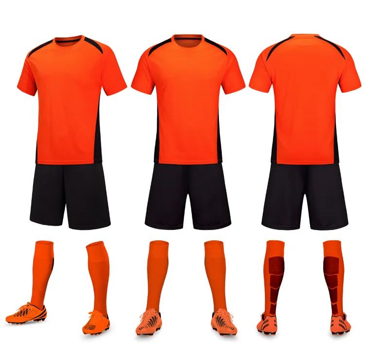 Wholesale Customize Breathable Sport Wear Soccer Kit Tracksuit Full Sublimation Set Printing Football Kit