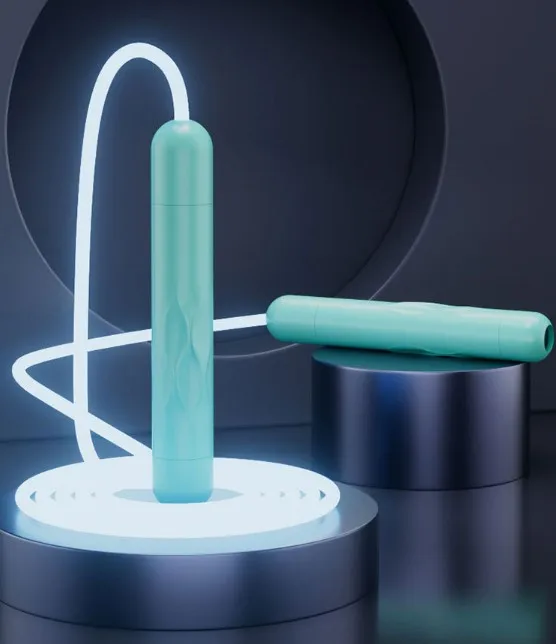 YINGPEI High Quality Adjustable length light luminous Led Skipping Jump Rope For Kids&adults