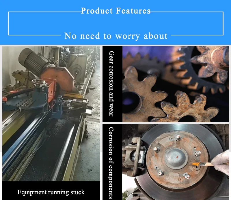 Thread paste molybdenum disulfide mos2 grease high temperature anti-seize lubricant greases for use on drill collars
