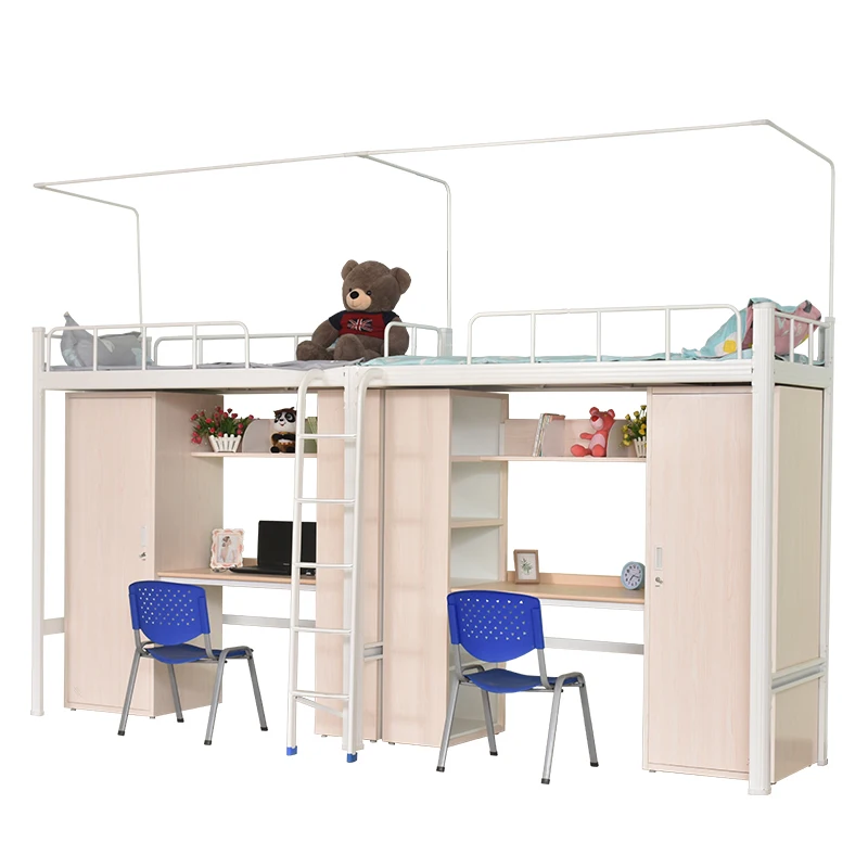 
2019 newest high quality staff bunk bed school furniture 