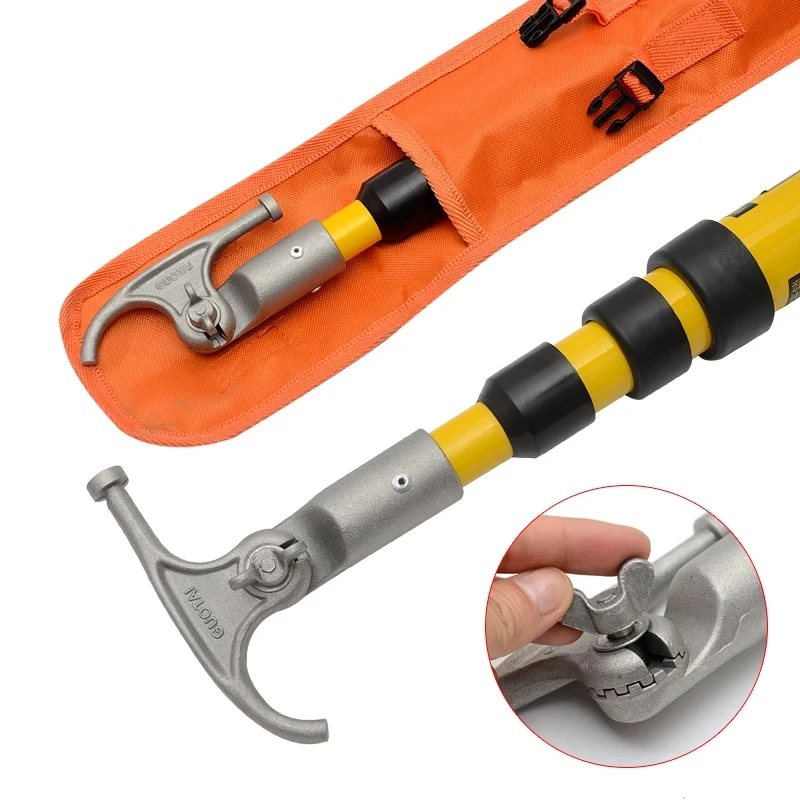 дождь-доказательство 110KV изоляционные Стекловолокна Электрические телескопические горячей палки высокого напряжения