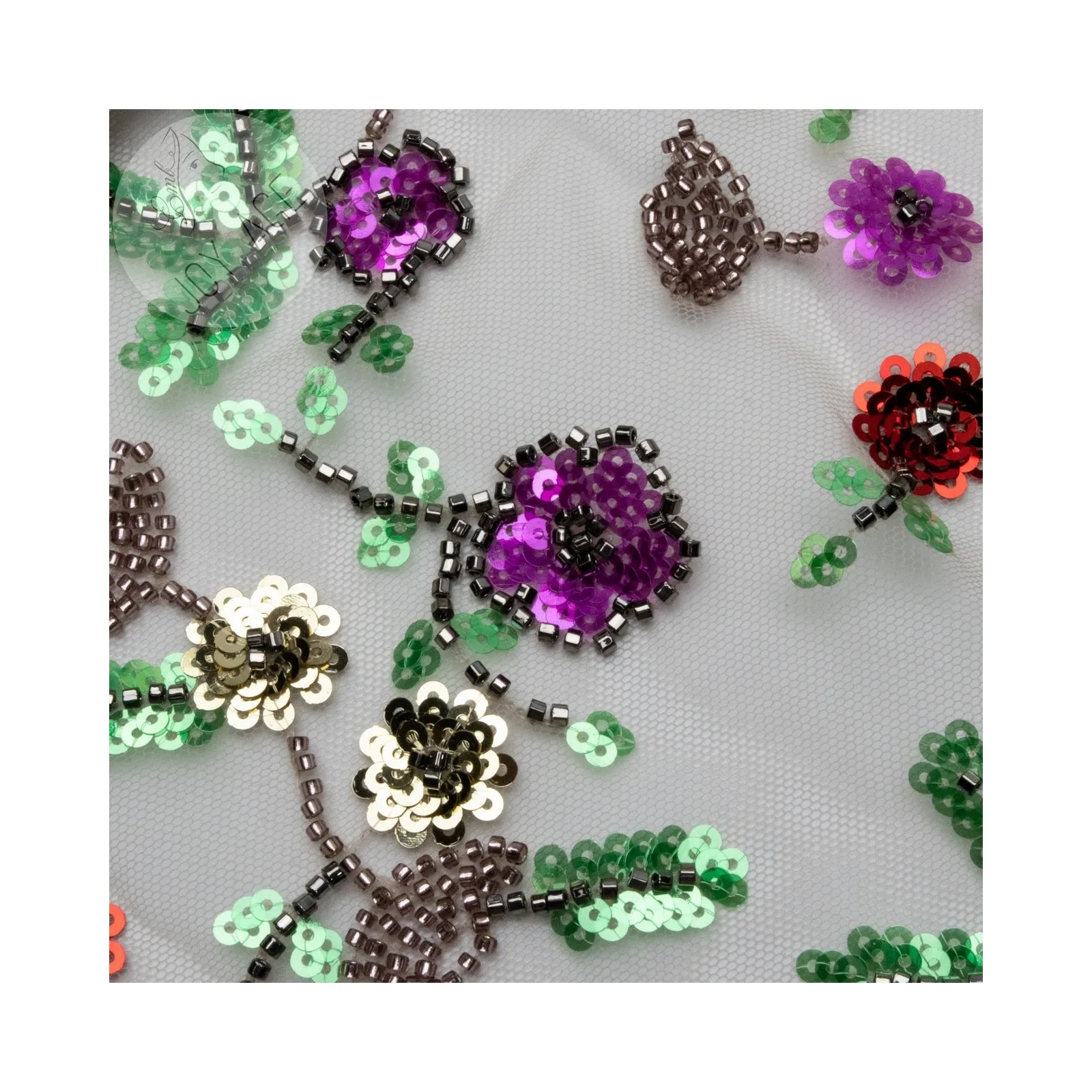 Lightweight and comfortable sequin fabric backdrop sequin embroidery lace fabric lace fabric sequins skirt