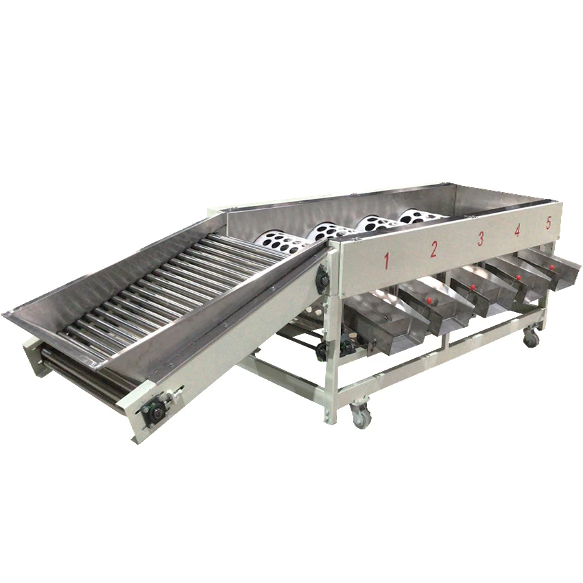 Lowest price peach grading machine apple grading machine for onion