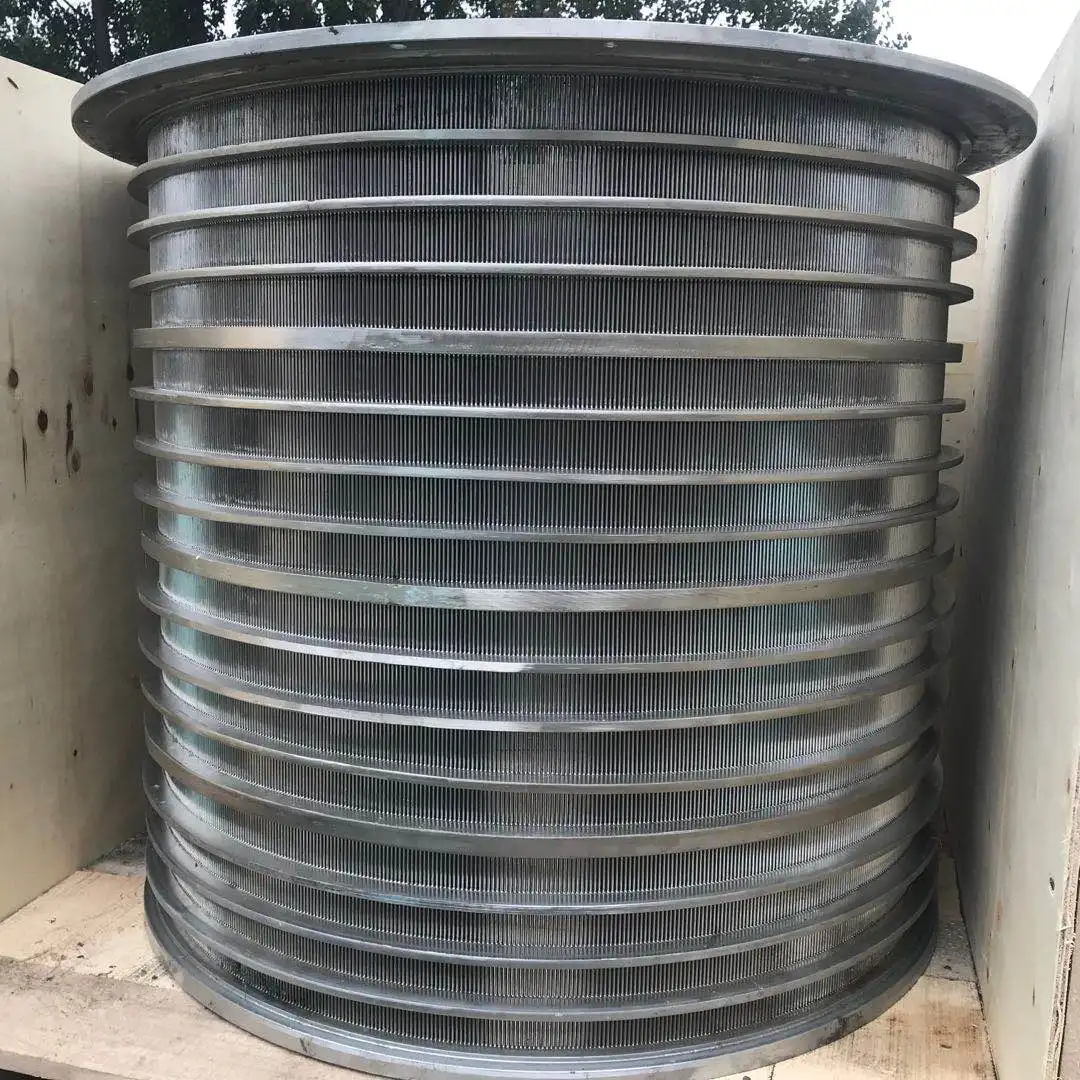 SS304 Basket Wear -Resistant Pressure Screen Drum For Pulp Making Machine