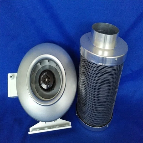 
4inch hydroponics ventilation grow tent odor activated carbon filter air scrubber cartridge 