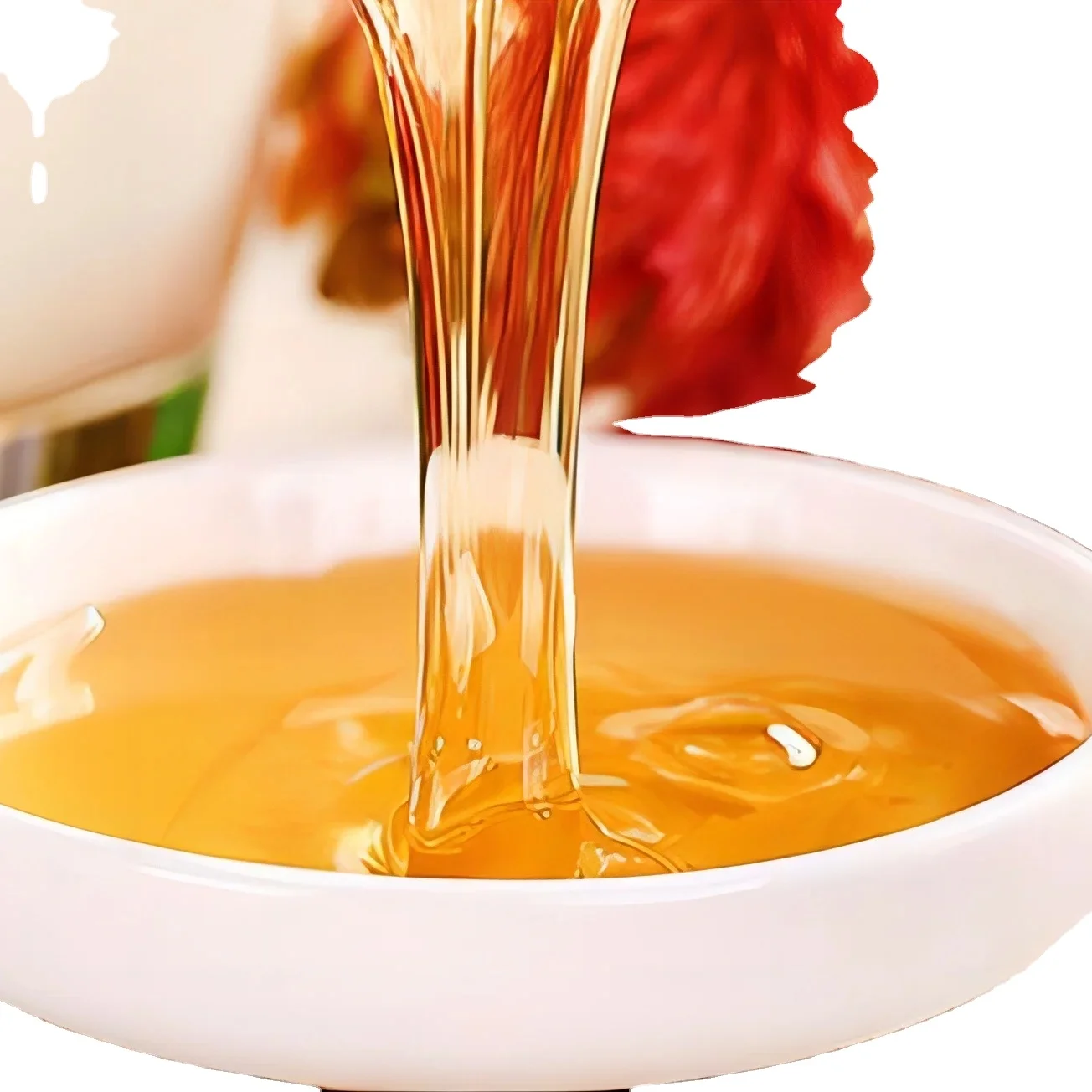 Factory Wholesale Bee Honey Vitex Honey Manufacturer Low Price Glass Bottle of Honey