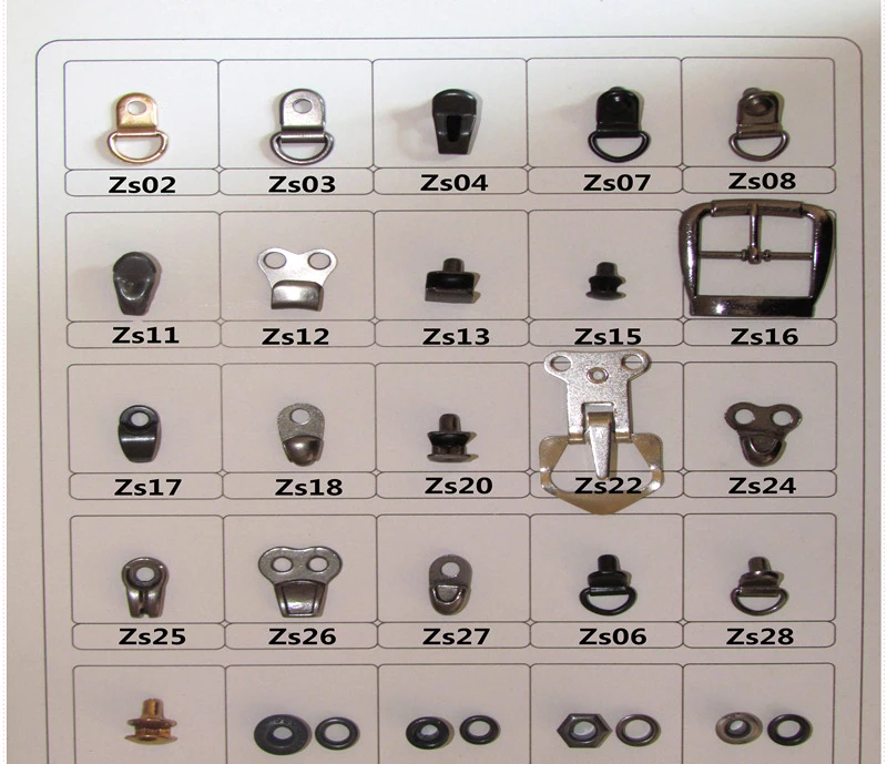 White D-rings Buckle For Mountaineering Shoes Boot Lace Hooks