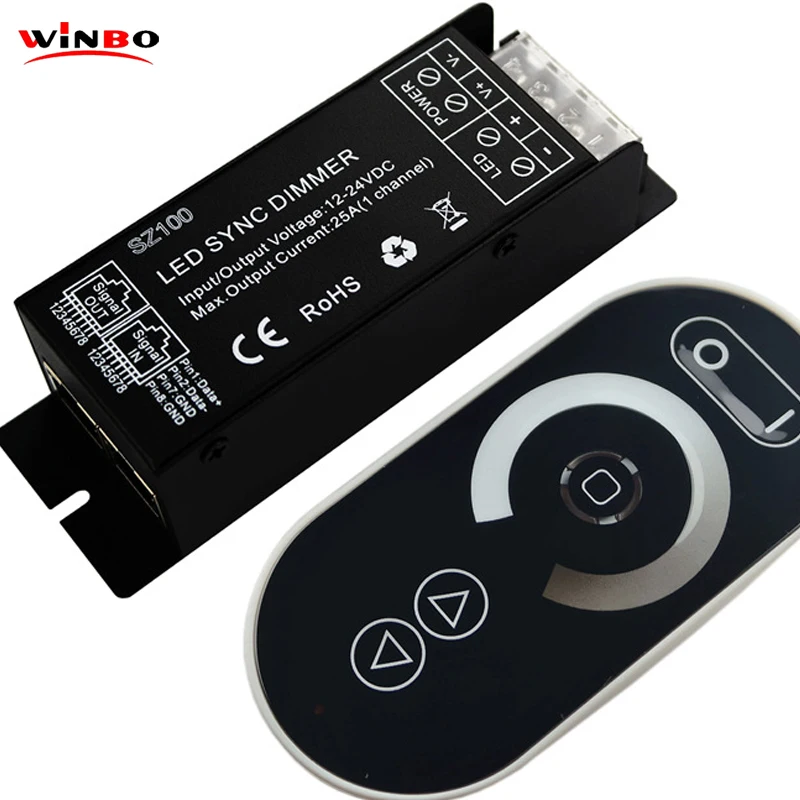 220v 230v iInteligente Switches Remote Control Soft Dmx Light Touch Led Switch Smart Dimmer