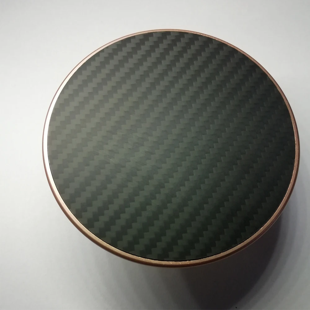 Новый держатель мобильного телефона из арамидного волокна с беспроводной зарядкой 10 Вт