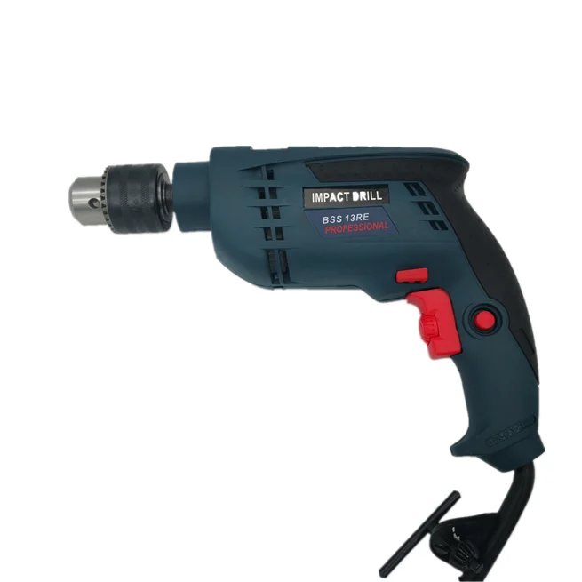 Professional 600W Power Tools Hammer Hand  Impact Electric Drill Max 10mm Steel Wood 25mm
