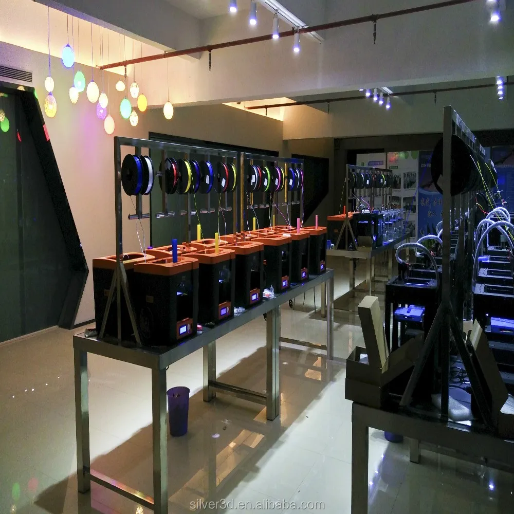 Silver3D PPS Plastic Polyphenylene Sulfide 3D Printing Filament 1.75mm Filaments 1kg/rolls For Industrial 3D Printing