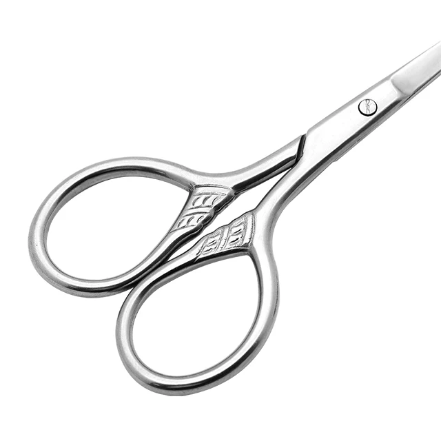 Portable Manicure Cuticle Beauty Grooming Mini Safe Eyebrow Trimming Scissors For Trimming Hair And Cutting Paper