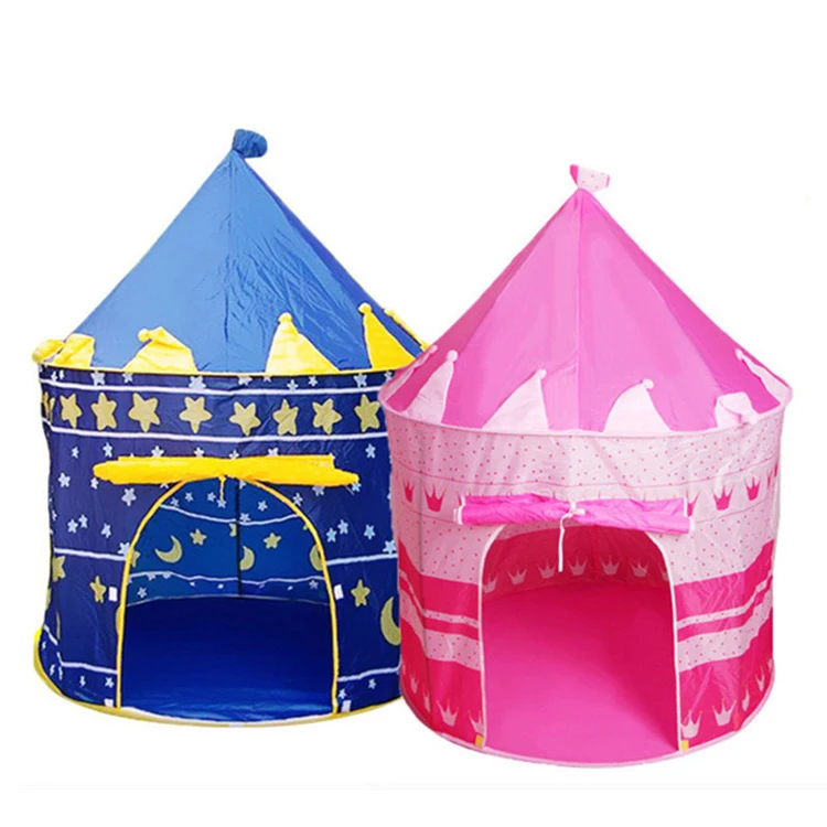 Китай оптовая продажа палатка домик для детей игровой замок палатки Tipi в помещении принц принцесса легко складывается Детская игровая на