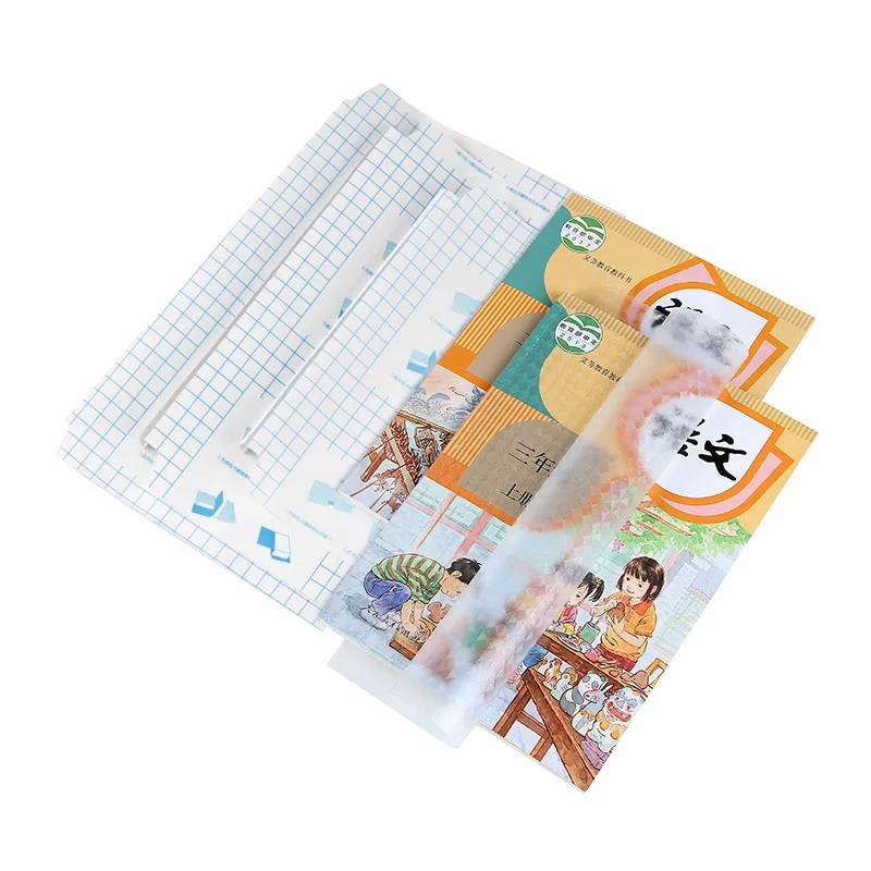 Transparent Plastic Self Adhesive Plastic Matte Book Cover Protective Film For School Notebooks