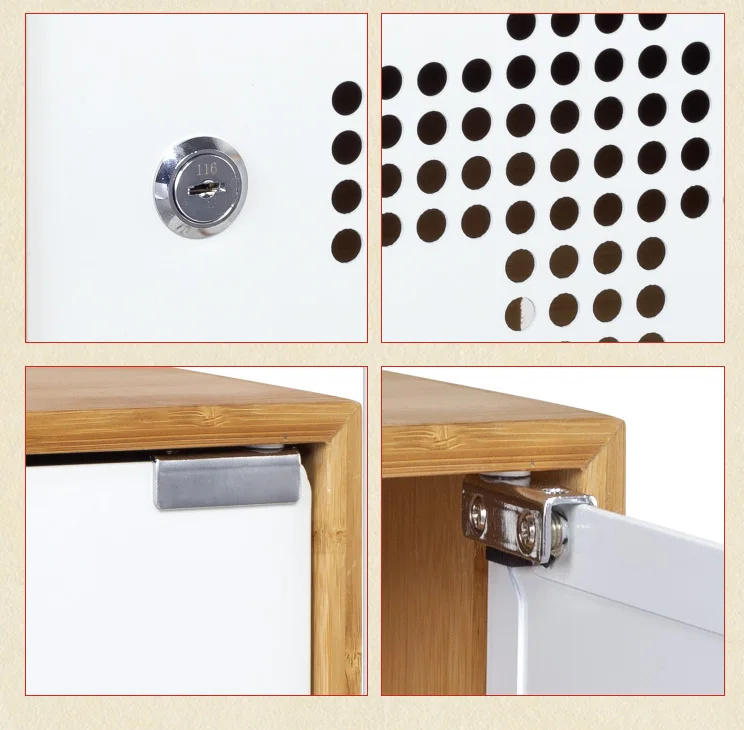 New design Bamboo Indoor Wall Mounted Medicine Cabinet for house