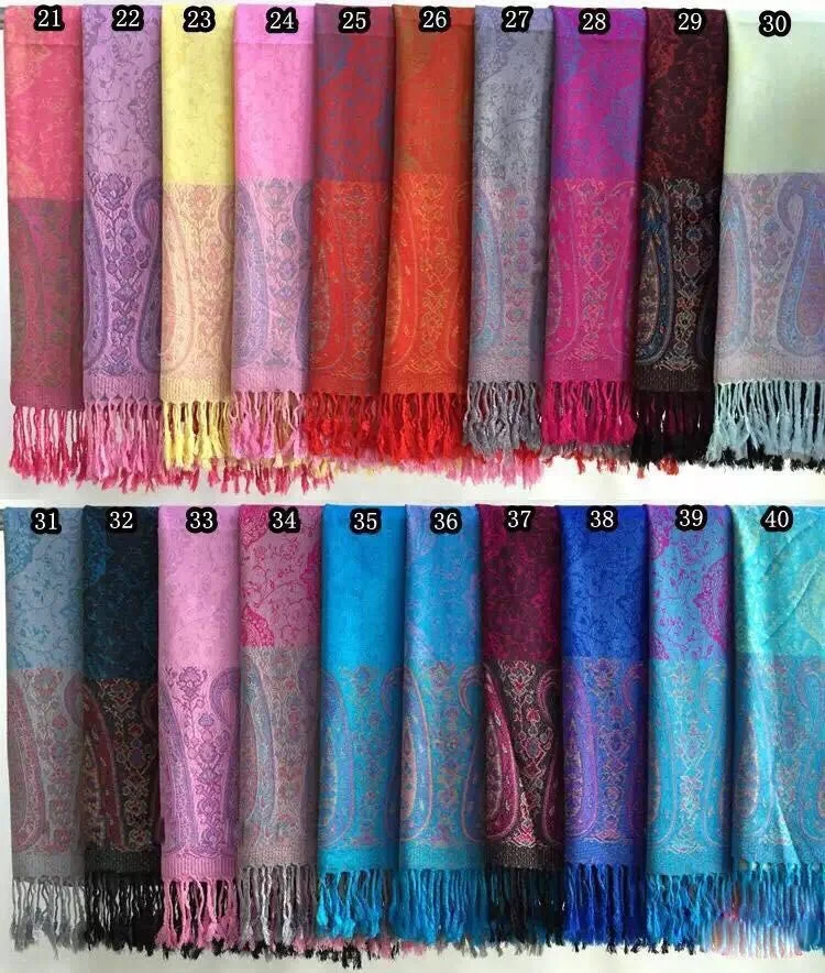 jacquard pashmina shawl scarf women hijab