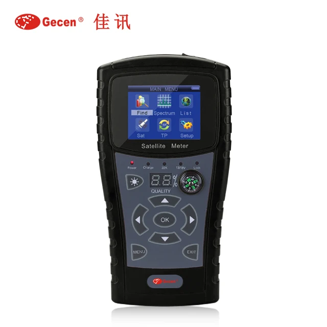 Digital Handheld Signal Meter Satellite finder Signal Finder, HD Satellite TV Signal Finder DVB-S2  MPEG4