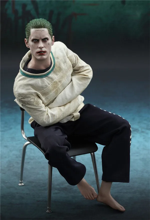 1 6 The Joker Variant scale Suicide Squad  Crazy Toys Genuine Arkham Asylum Ver. Joker PVC figure  Action Figure Toy hot