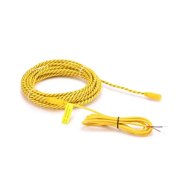 Low Price 2 Cores 6mm Diameter Archives Leak Detection Rope Alarm System Water Sense Cable