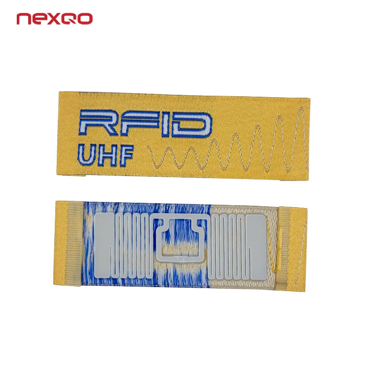 Высокое качество пользовательский печатный логотип UHF RFID тканевая