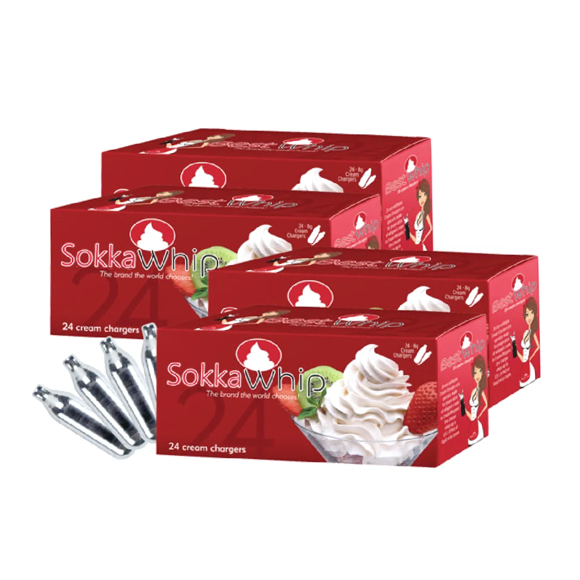 
Wholesale Whipped Cream Chargers from UK -8g N2O Nitrous Oxide Cream Chargers 