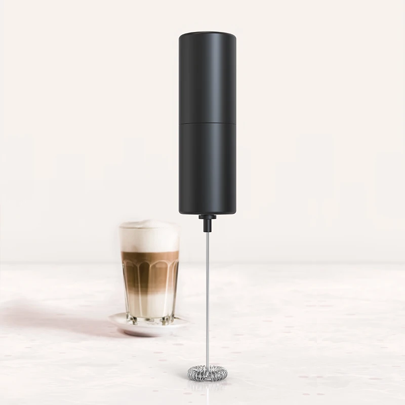 Online Hot Selling Home Kitchen Gadget Milk Frother Handheld Milk Frother Egg Beater Battery Powered Electric Milk Foamer