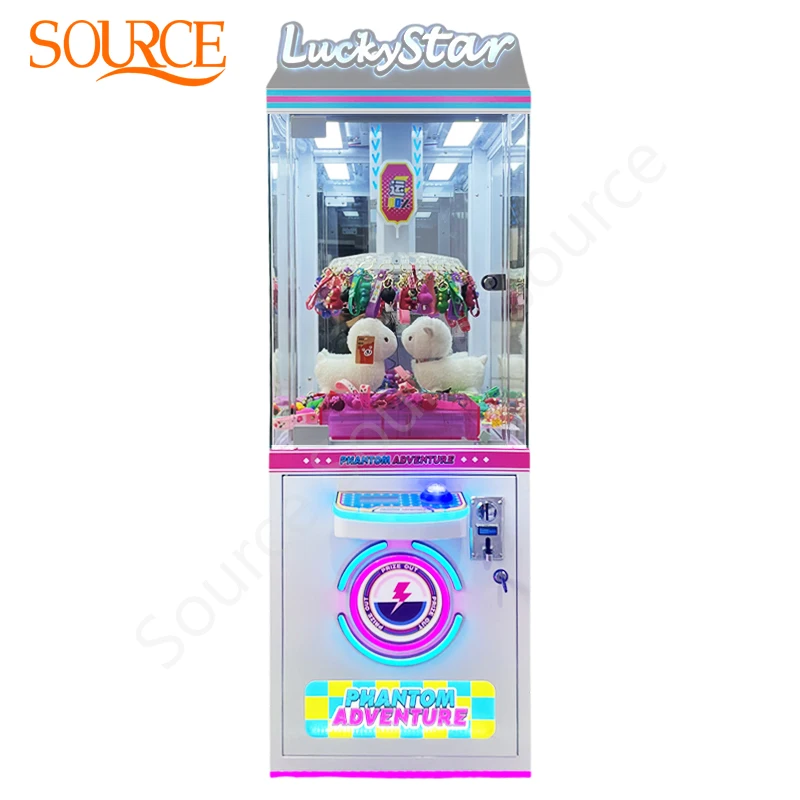 [ SOURCE ]   High Quality Clip Gripping Games Key Chains Toys Arcade Machine Coin Operated Games