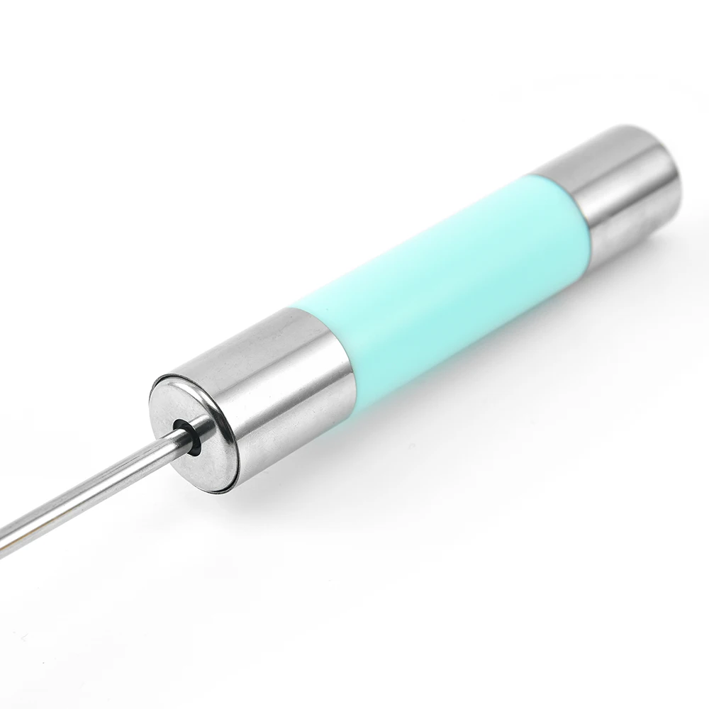 Kitchen semi-automatic mixer egg beater stainless steel egg whisk Manual Hand Mixer Self