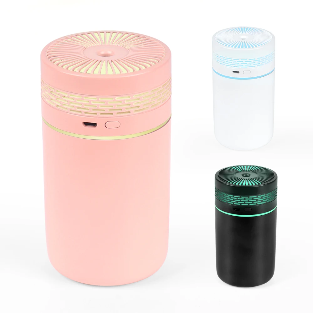 G02-0190 Hot Sell Portable Usb Hotel Aroma Oil Diffuser Spray Mist Colorful Cool Mini Usb Car Humidifier
