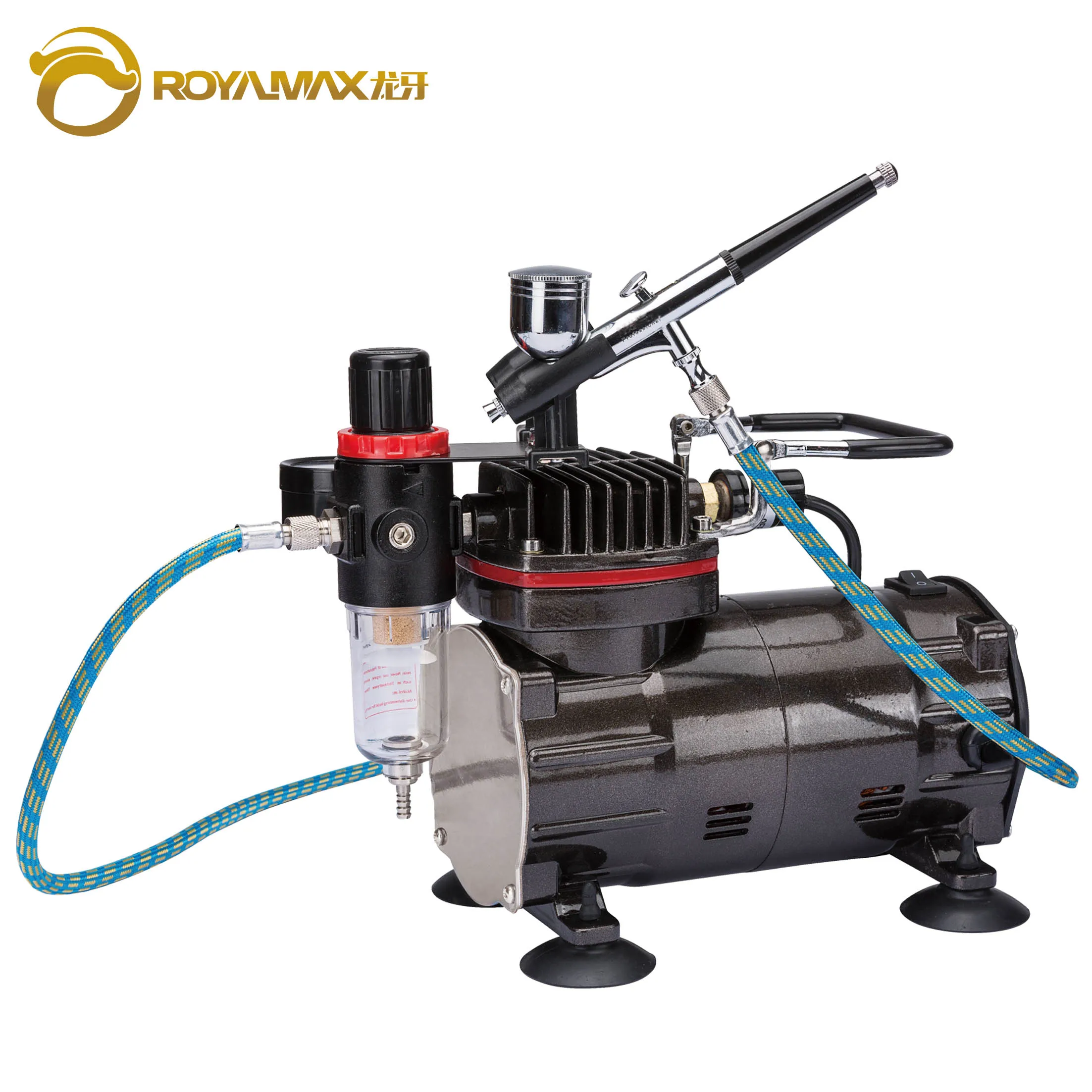 Royalmax TC-802K 1/6HP безмасляный поршневой компрессор краскораспылителя