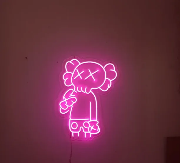 Manufacturer Custom Outdoor Store Acrylic Neon Light Sign Jordan Neon Sign Letters Led Enseigne Neon