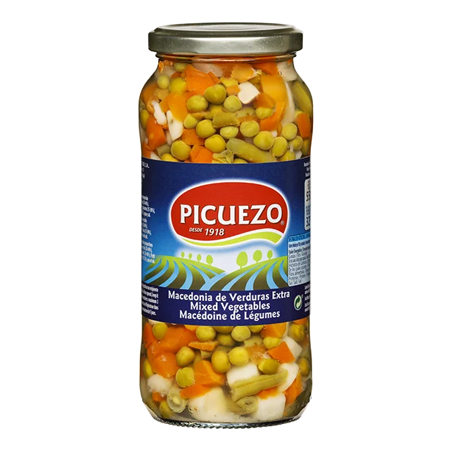 Премиальное качество без Gmo Mix Veget Spain консервированная смесь овощей с пищевой банкой для супермаркета и Horeca