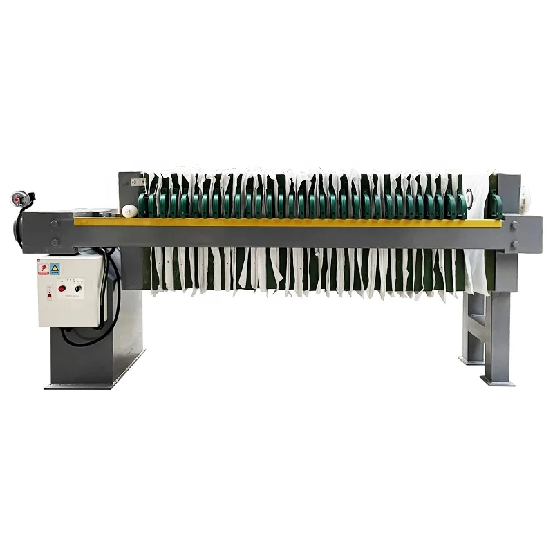 Wastewater treatment equipment sludge filter machine frame filter press machine plate and frame filter press