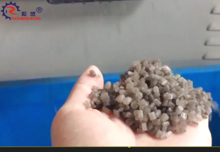 Double Stage PP/PE Granule Plastic Recycling Machinery
