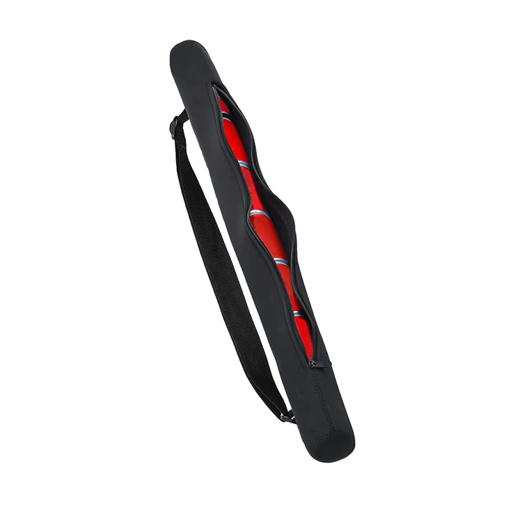 Лидер продаж изолированный трубчатый охладитель 6 контейнеров мягкий ремешок для охлаждения неопреновый упаковок банок с плечевым ремнем