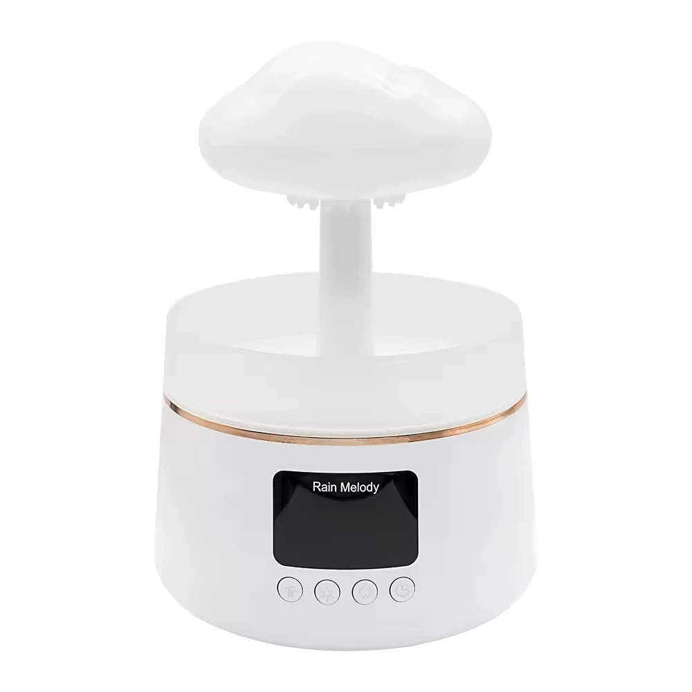 Home Decor Furniture Accessories 7 Color Lights Plastic Essential Oil Rain Cloud Humidifier Aroma Diffuser With Remote Control