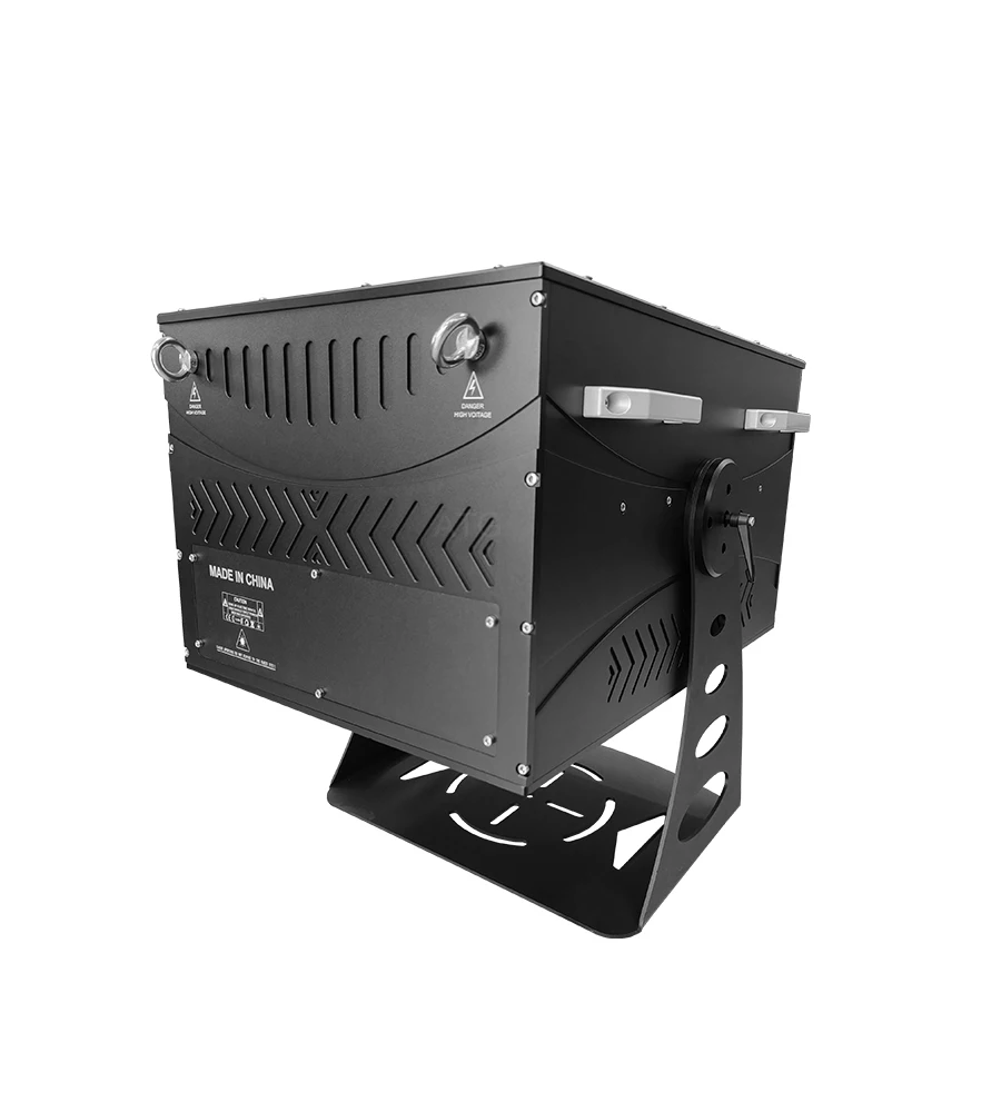 30W Outdoor Waterproof Laser Light Full-Color Landmark Roof Stage Drainage Water Curtain Pattern Animation Laser Light IP65