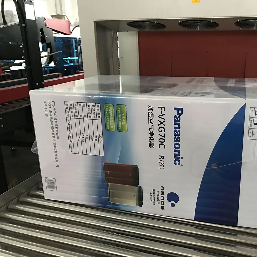 Automatic Bottles Thermal Shrink Wrap Tunnel Machine Heat Sleeves Pack Shrink Tunnel Bottle Machine