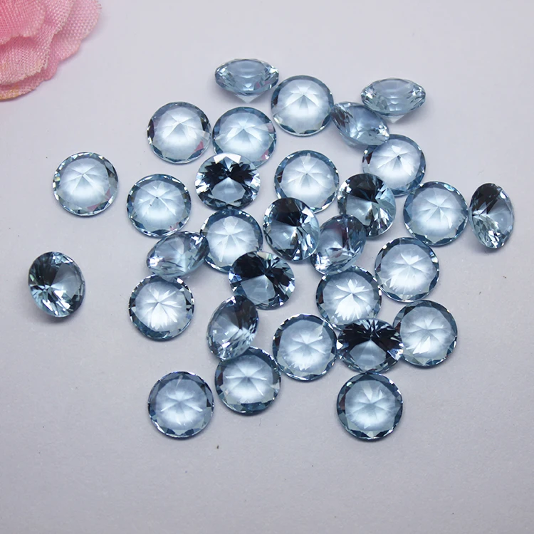 Light Blue Gemstone Synthetic Pear Shape 108# Spinel