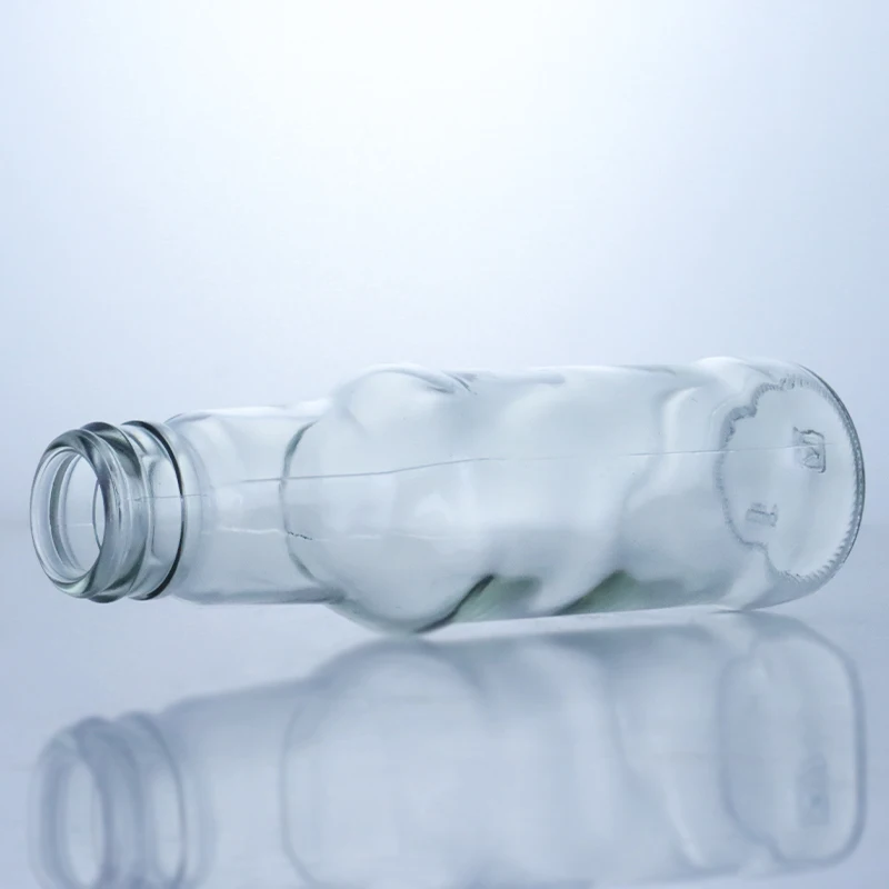 VALIANT Wholesale Empty Round 750ml Glass Bottle Milk/Juice/Tea/Soda/Drink Glass Bottle With Lid