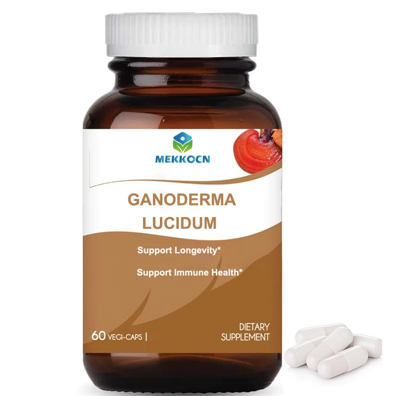 Wholesale Ganoderma Lucidum Capsules Antioxidant Reishi Mushroom Spores Capsule Ganoderma Lucidum Extract Capsule