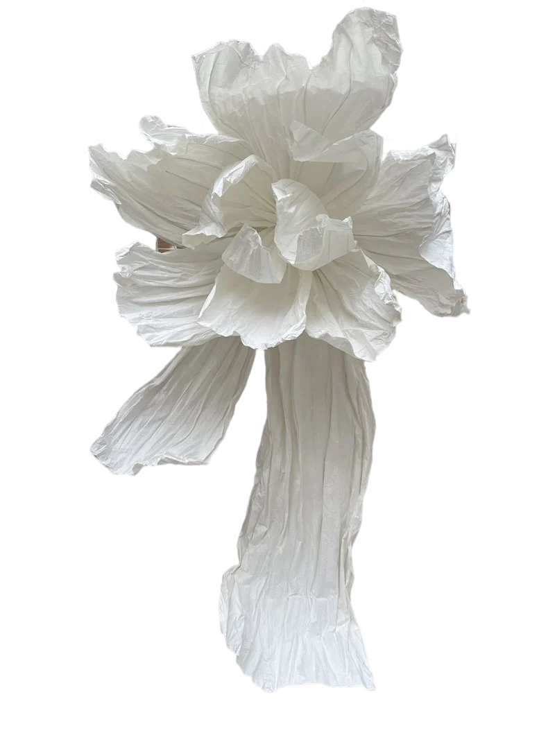 Large Size Paper Giant Flowers Artificial Iron Flowers For Wedding Decor Party Home Decor And Gifts Supply