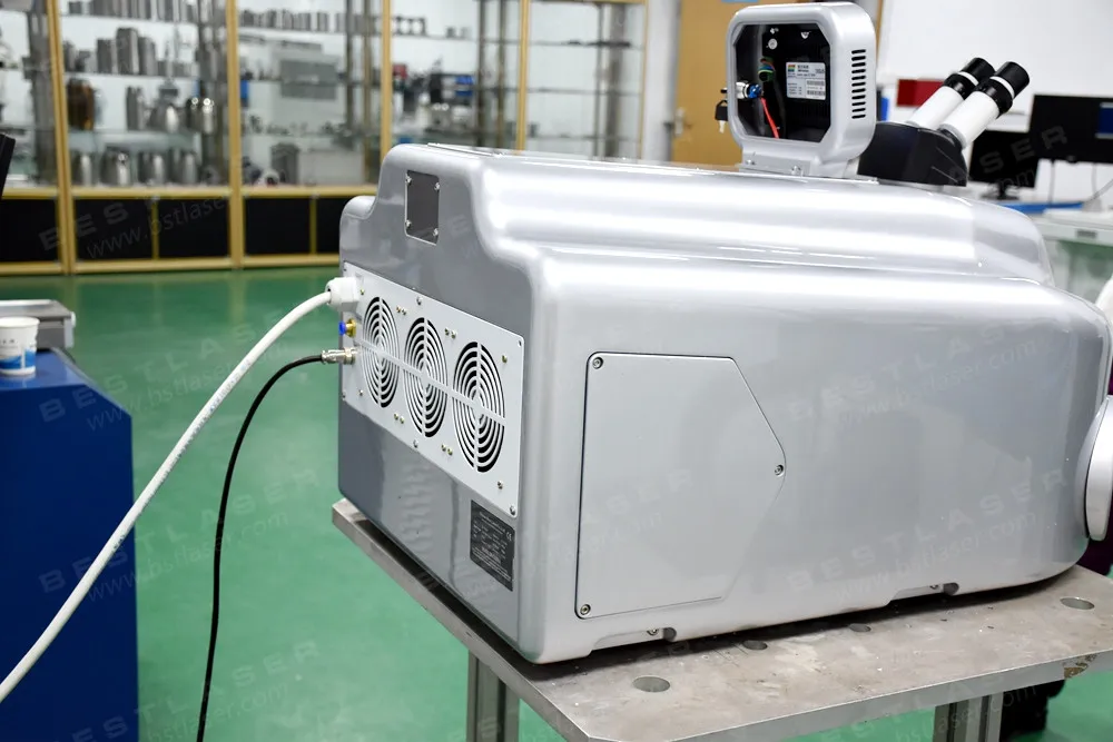Small Portable 200w titanium silver gold jewelry laser beam lazer welding machine