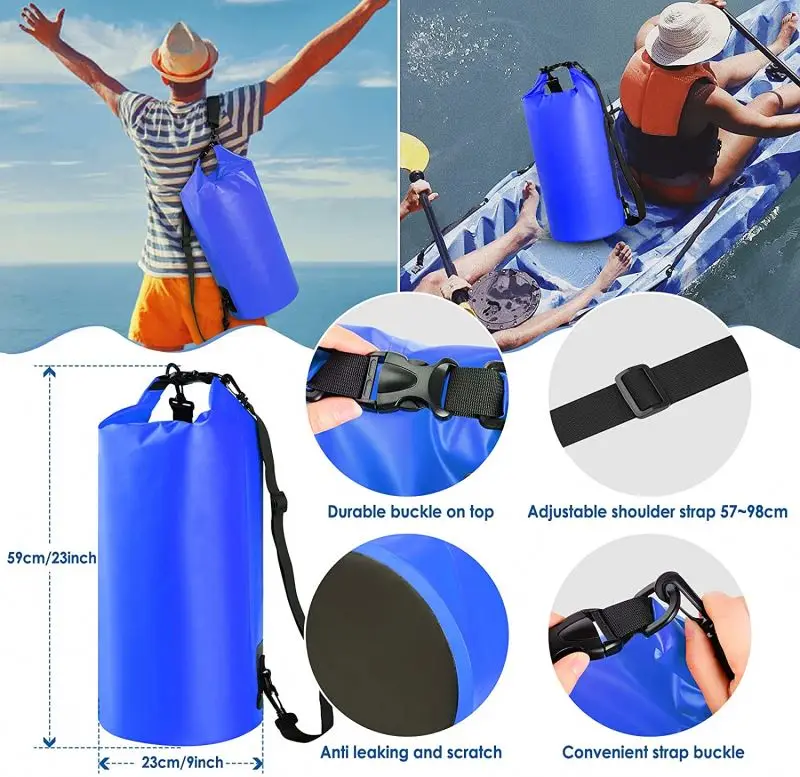 Waterproof Dry Bag Sack Ocean Pack For Canoe Floating Boating Kayaking Camping Water Bag